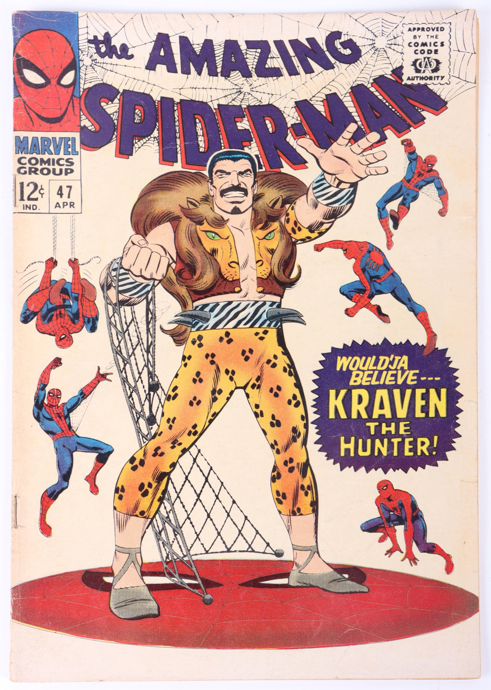 AMAZING SPIDER-MAN #47 SILVER AGE COMIC BOOK (1 of 4)