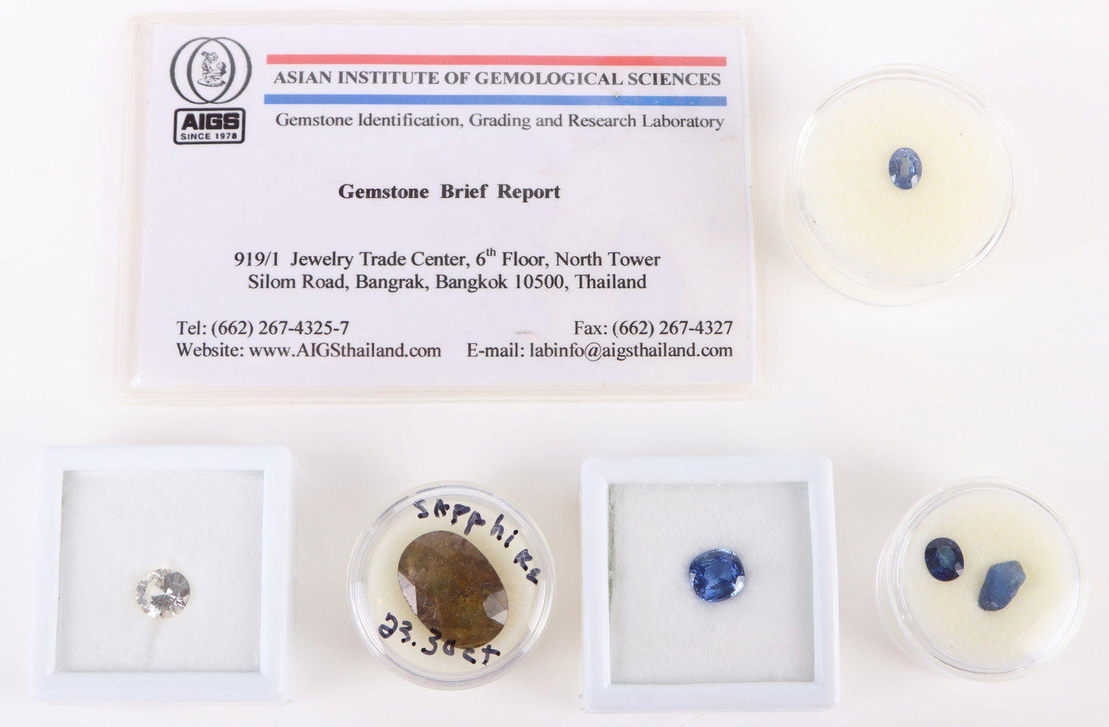 33.02CTW MULTI-COLOR SAPPHIRES LOOSE GEMSTONES (1 of 6)