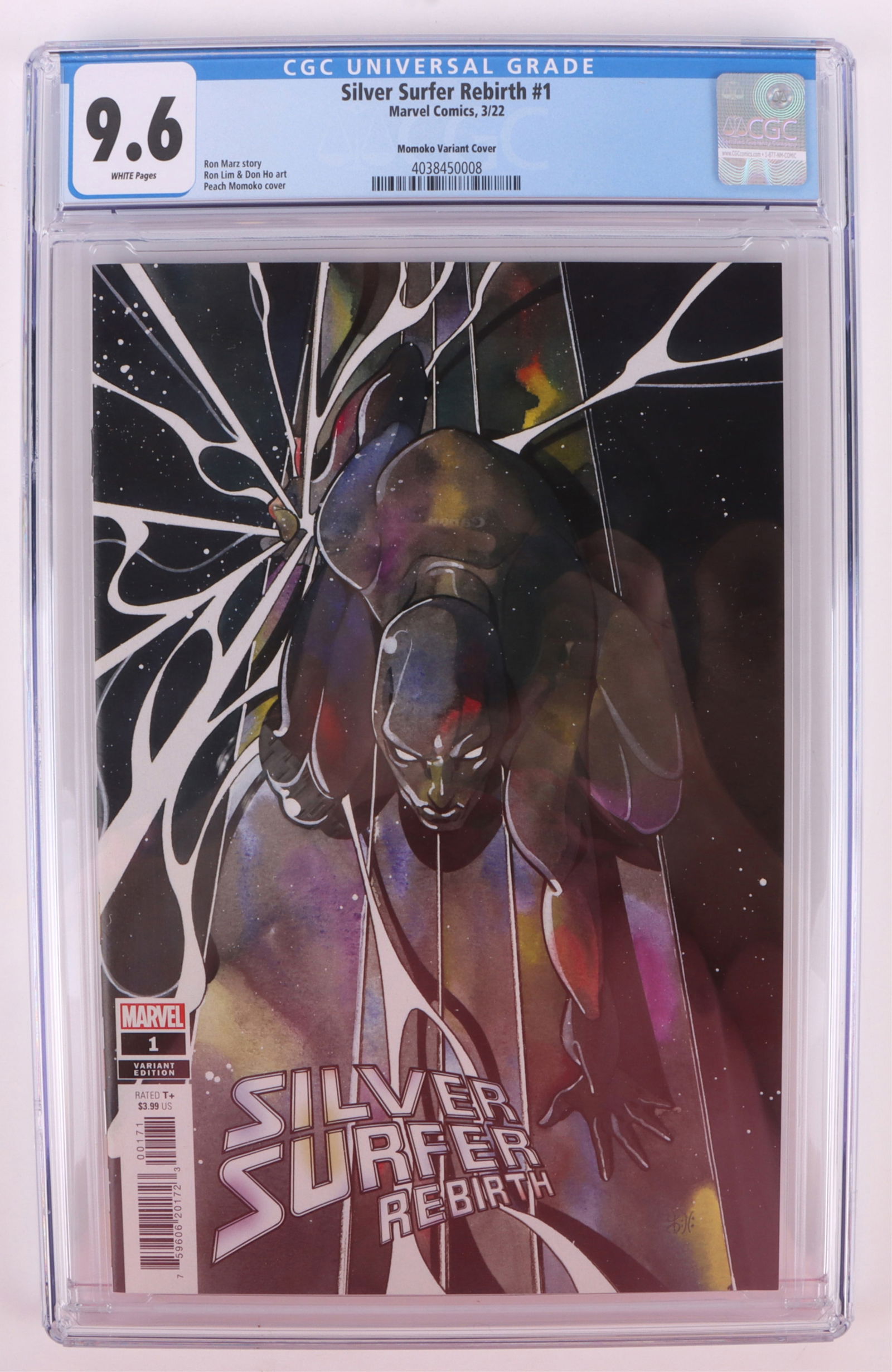 SILVER SURFER REBIRTH #1 MOMOKO COVER - CGC 9.6 (1 of 4)