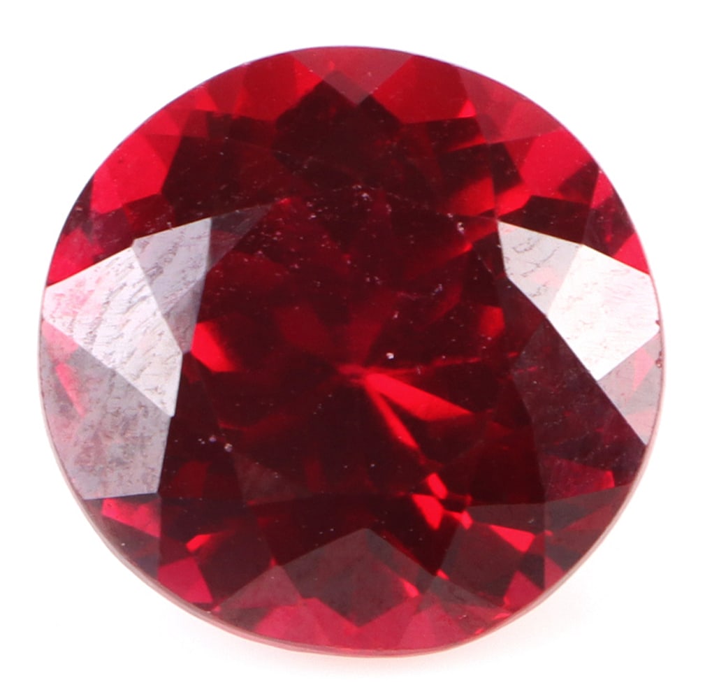 10.60CT ROUND-CUT RED RUBY LOOSE GEMSTONE (1 of 3)