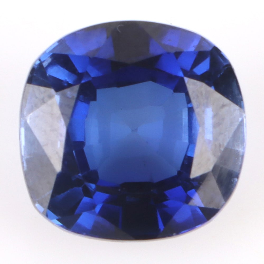 8.80CT CUSHION-CUT BLUE SAPPHIRE LOOSE GEMSTONE (1 of 3)