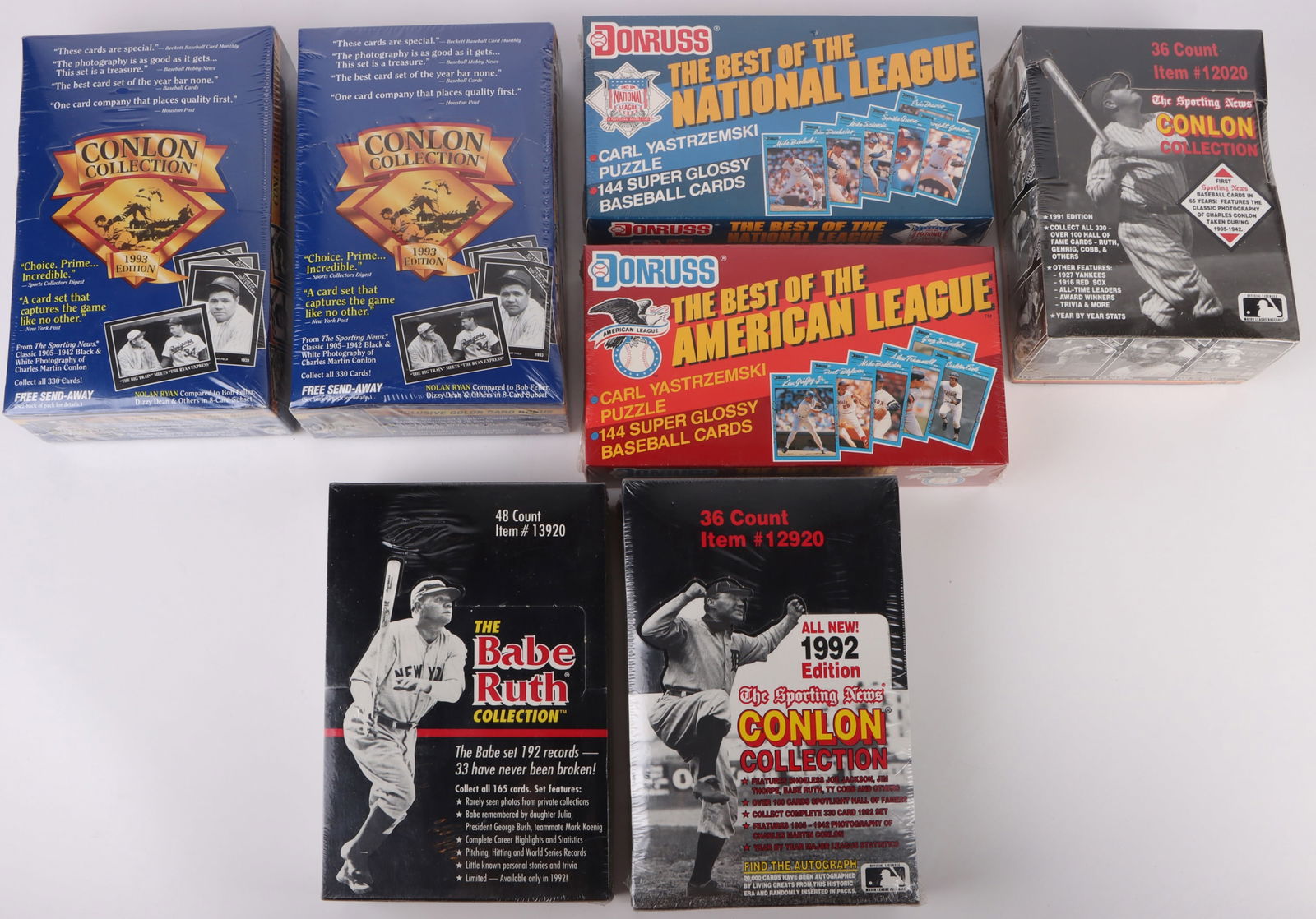 1990'S BASEBALL TRADING CARDS SEALED BOXES - 8 (1 of 5)