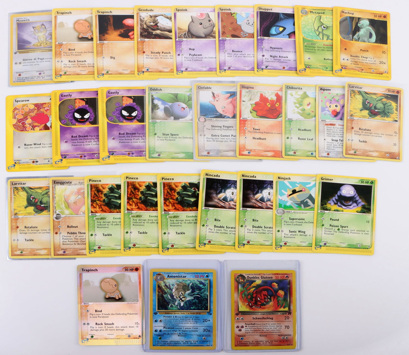POKEMON 1ST EDITION COLLECTIBLE CARDS - (30) (1 of 6)