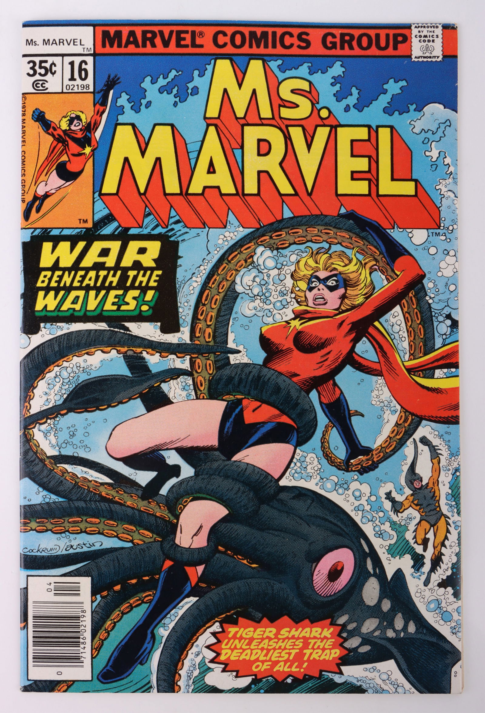 MS. MARVEL #16 1ST CAMEO MYSTIQUE COMIC BOOK (1 of 8)