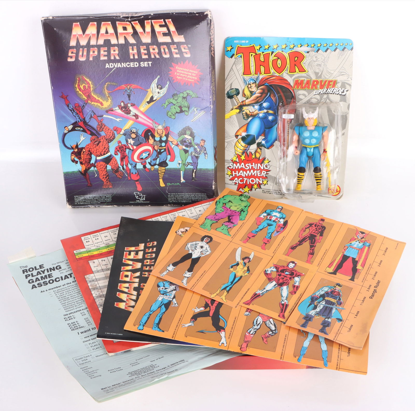 VINTAGE MARVEL SUPERHERO COLLECTION - LOT OF 2 (1 of 6)