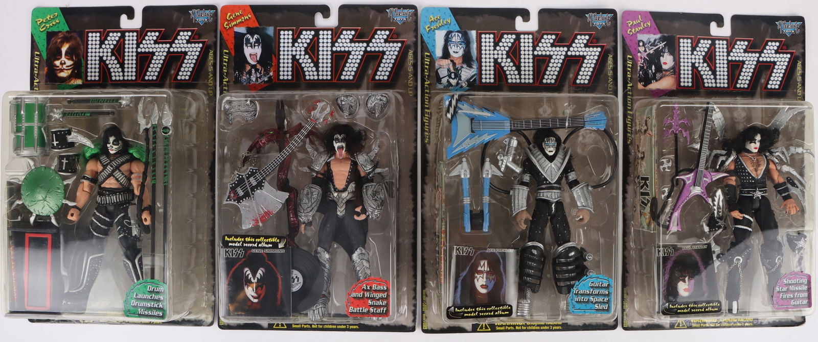 KISS MEMBERS ULTRA-ACTION FIGURES MCFARLANE TOYS (1 of 3)