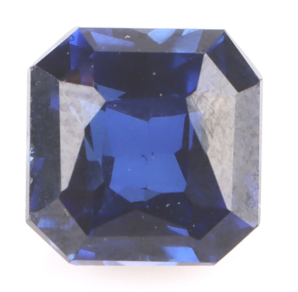 10.25CT EMERALD-CUT BLUE SAPPHIRE LOOSE GEMSTONE (1 of 3)