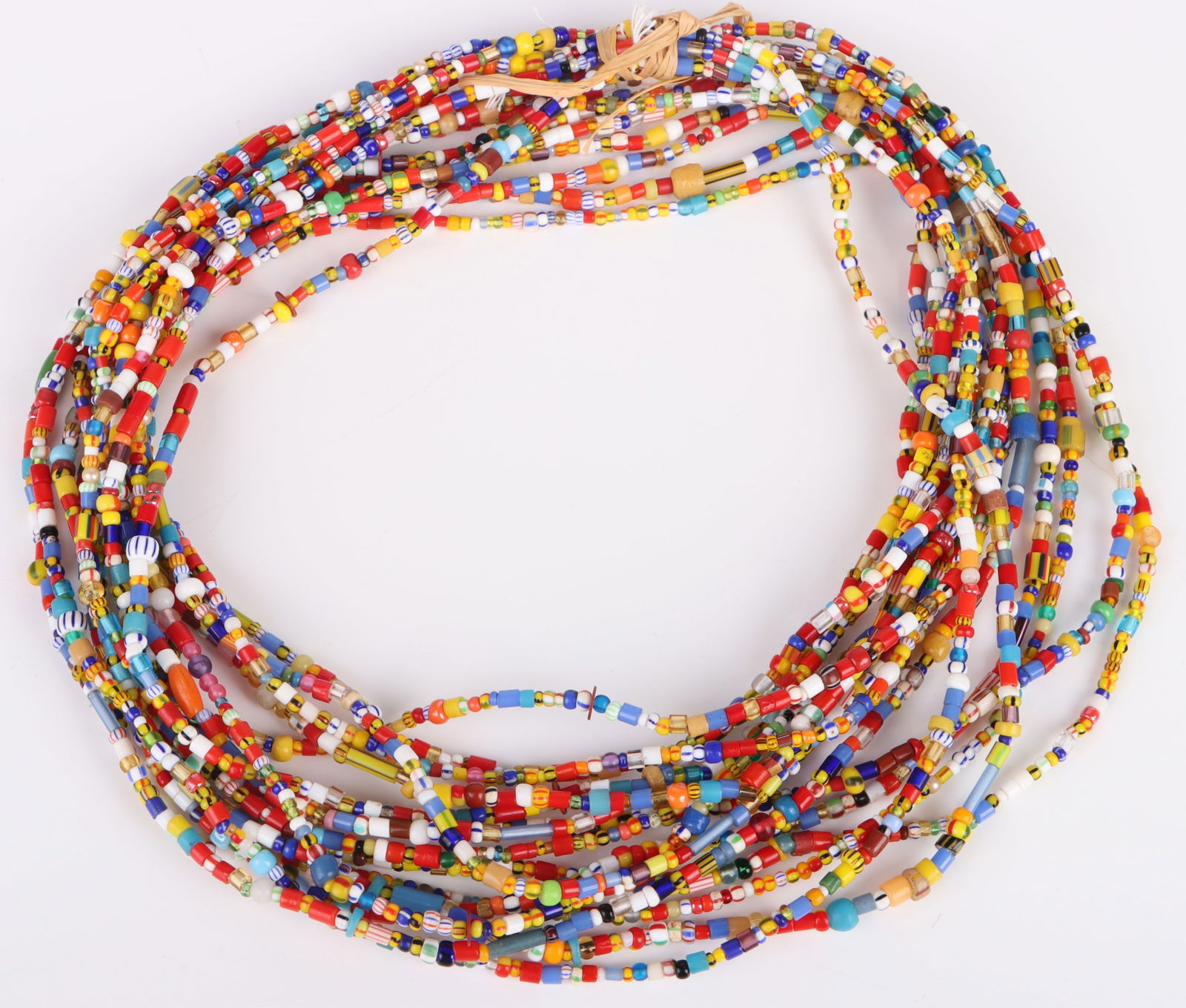 GHANA HANDMADE RECYCLED GLASS BEAD NECKLACES (1 of 3)