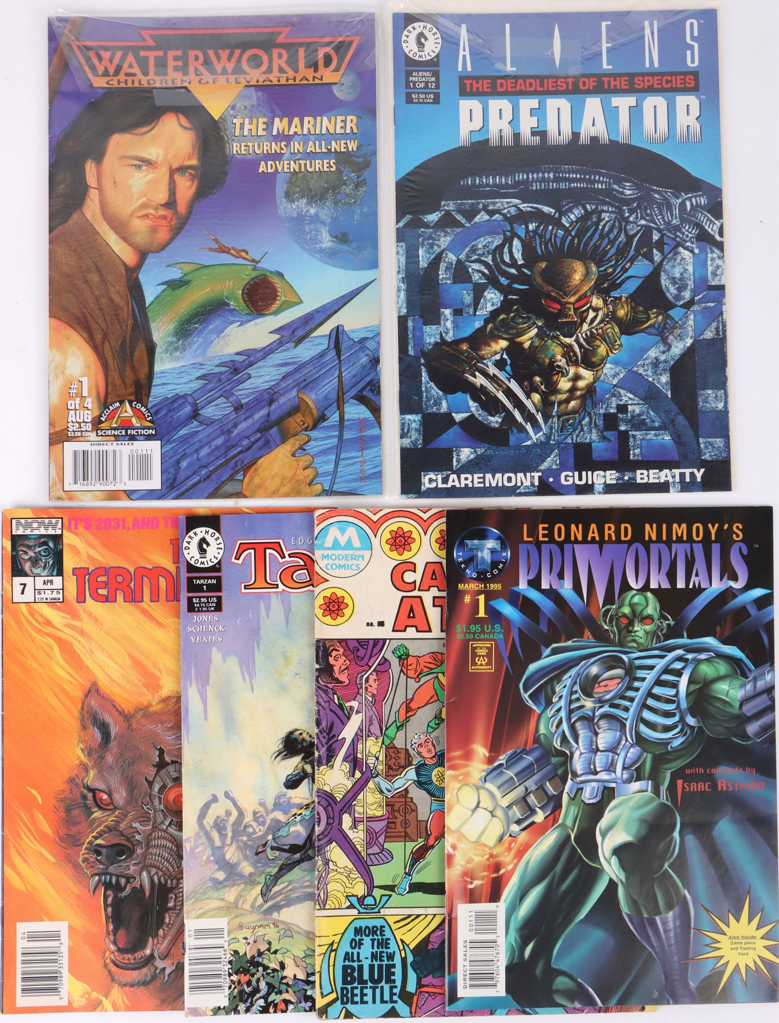 ASSORTED COLLECTIBLE COMIC BOOKS - LOT OF 6 (1 of 3)