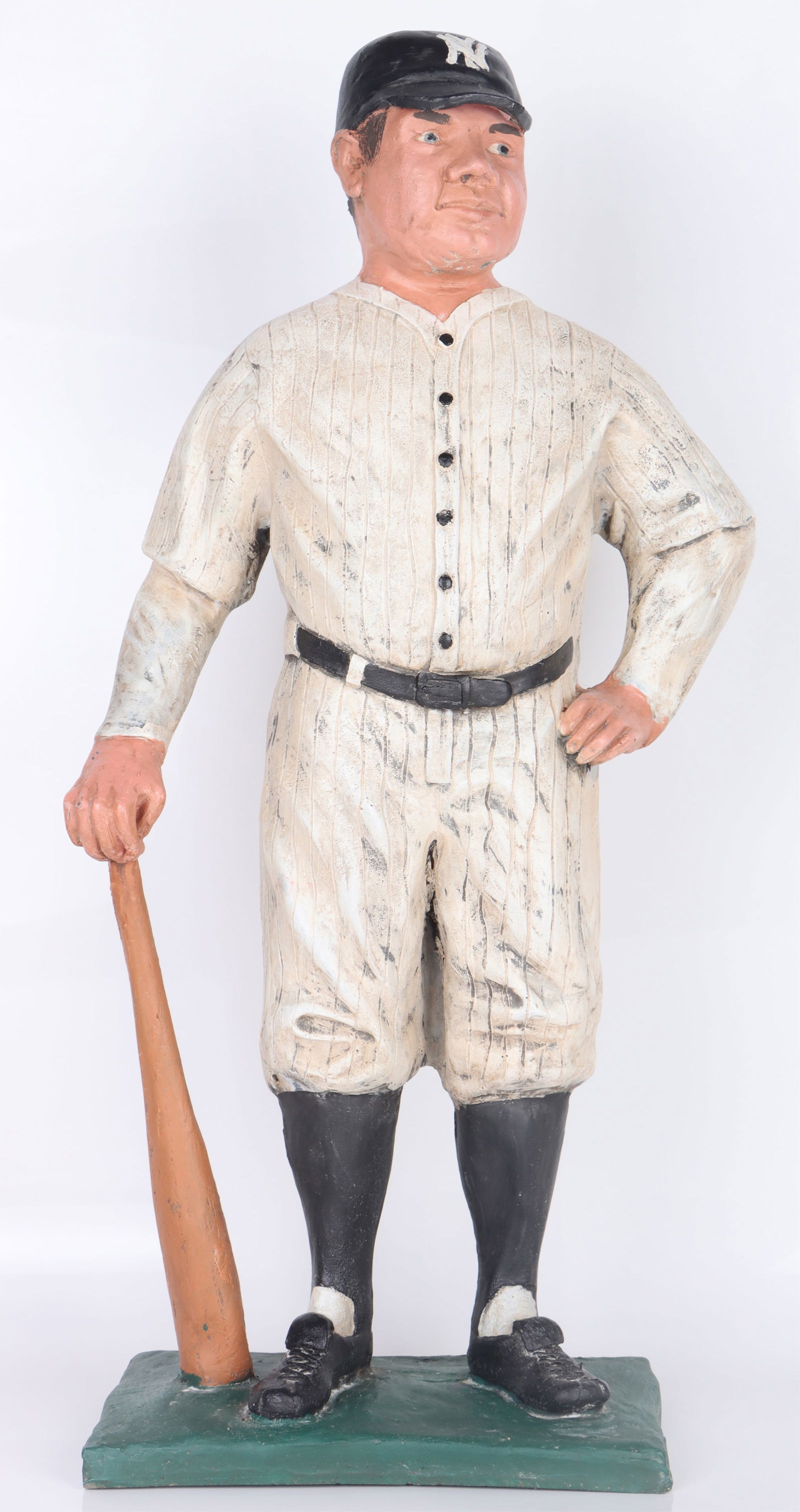 BABE RUTH 26" COMPOSITE STATUE BY BOB HUEBBE (1 of 3)