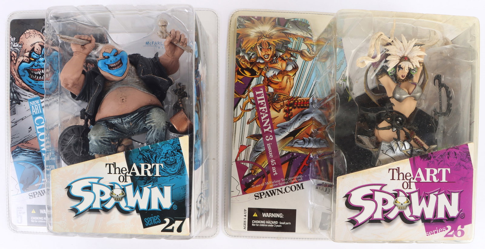 MCFARLANE'S THE ART OF SPAWN ACTION FIGURES (1 of 5)