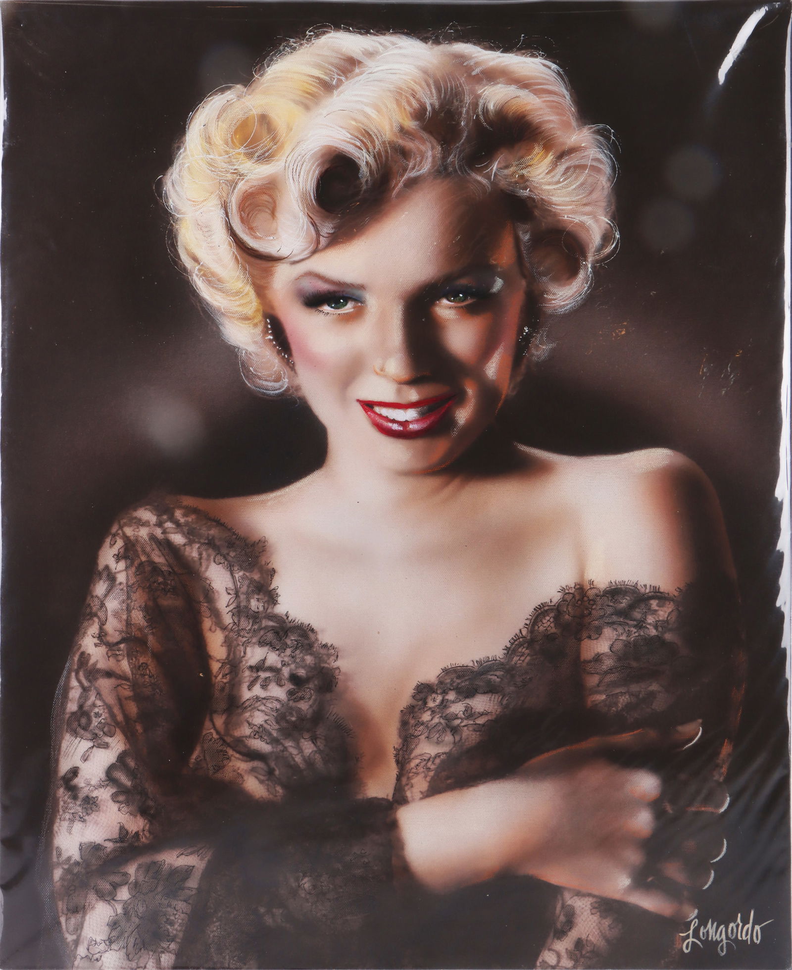 MARILYN MONROE ORIGINAL PAINTING BY GARY LONGORDO (1 of 4)