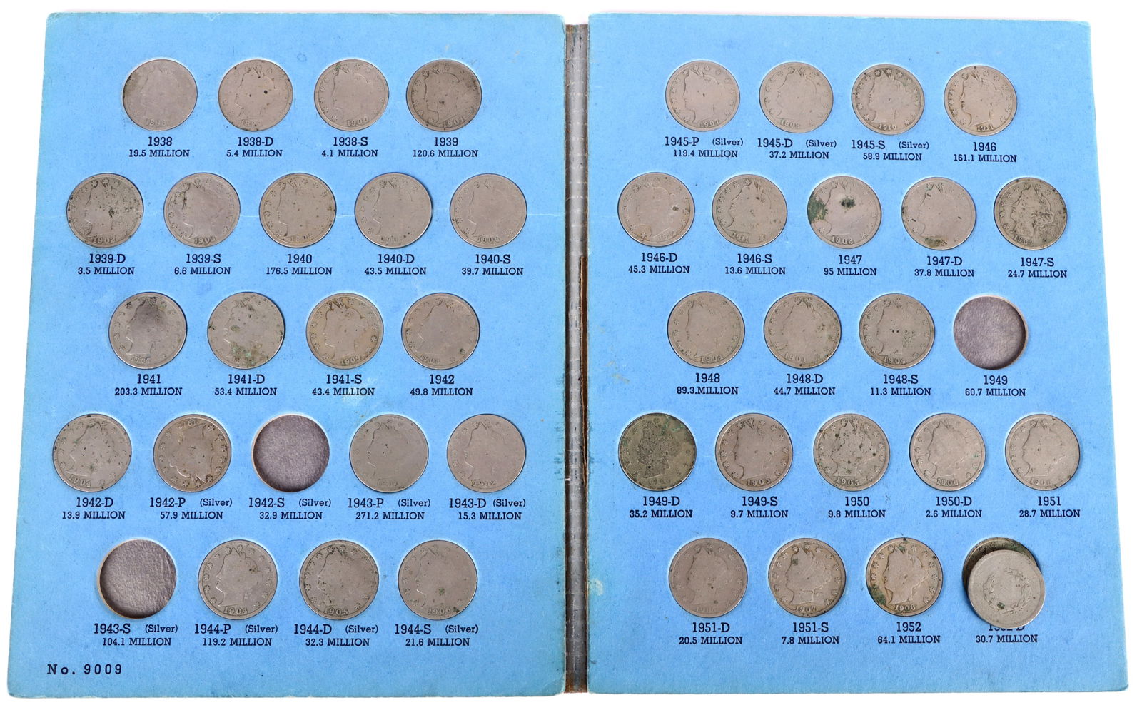 LIBERTY V NICKEL COLLECTION STARTING 1898 - 1912 (1 of 5)