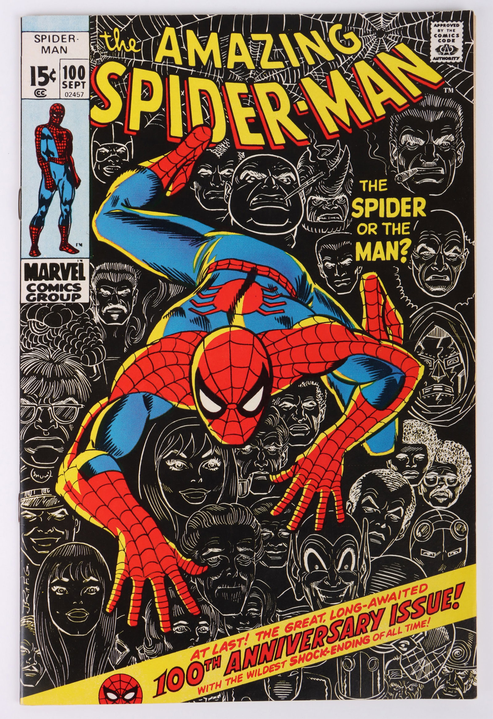 THE AMAZING SPIDER-MAN #100 MILESTONE ISSUE COMIC (1 of 7)