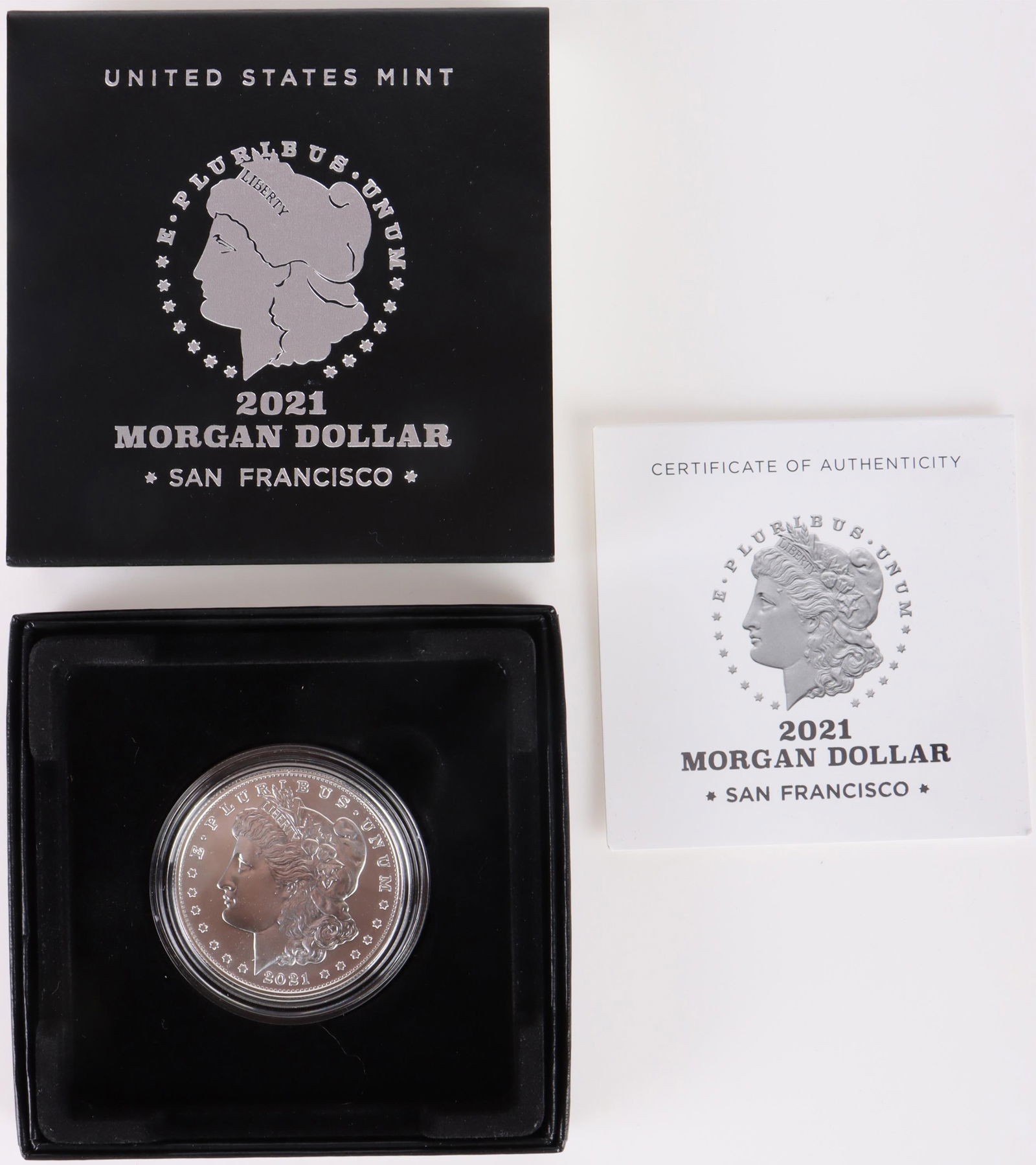 2021 MORGAN SAN FRANCISCO SILVER DOLLAR US MINT (1 of 4)