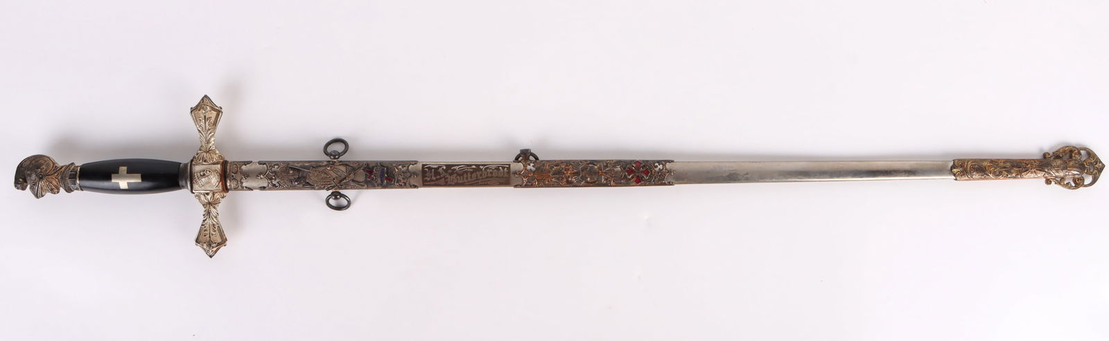 ANTIQUE FECHHEIMER BROS. CO FRATERNAL SWORD (1 of 12)