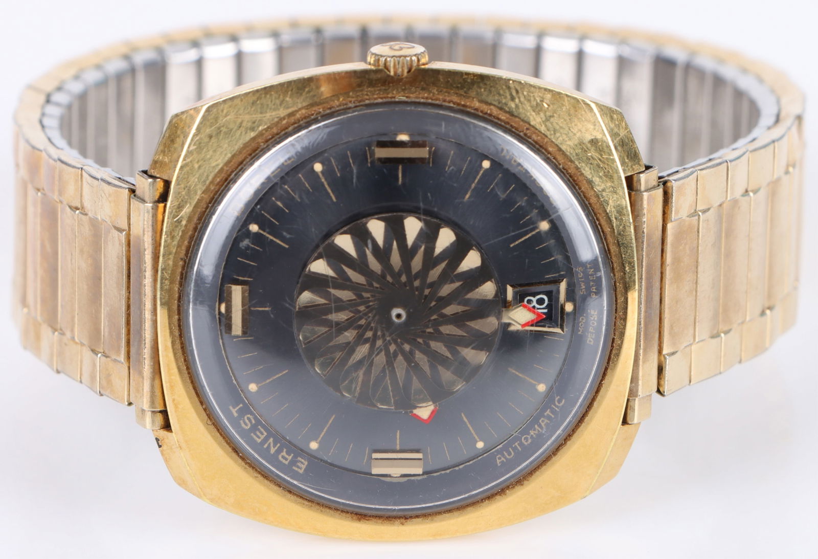 VINTAGE ERNEST BOREL LADIES COCKTAIL WATCH (1 of 3)