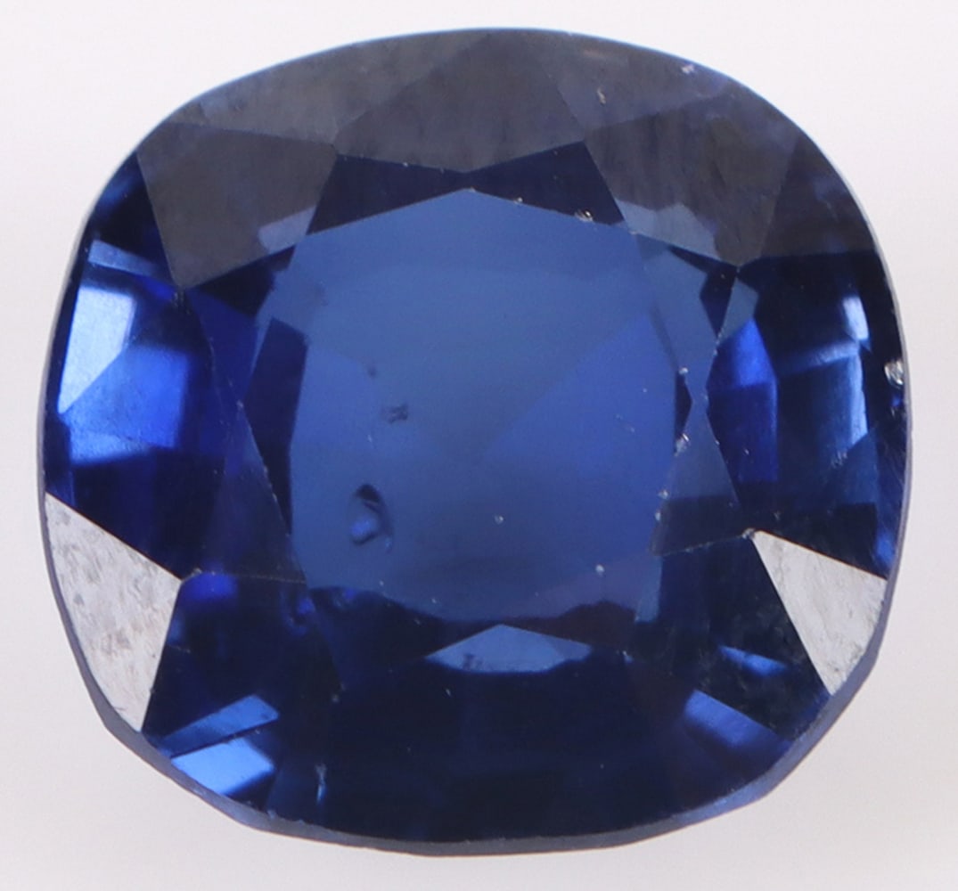 9.20CT CUSHION-CUT BLUE SAPPHIRE LOOSE GEMSTONE (1 of 3)