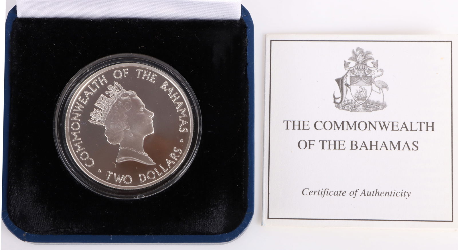 2005 FREEPORT BAHAMA ISLANDS STERLING MINT COIN (1 of 4)