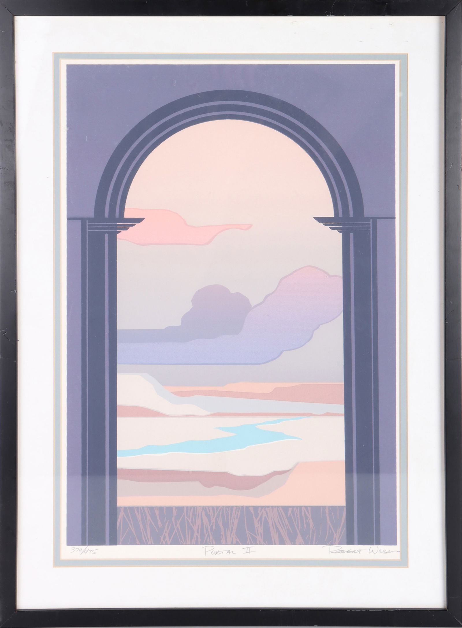 ROBERT WILSON "CLOUDS II" SIGNED SERIGRAPH LMTD (1 of 5)