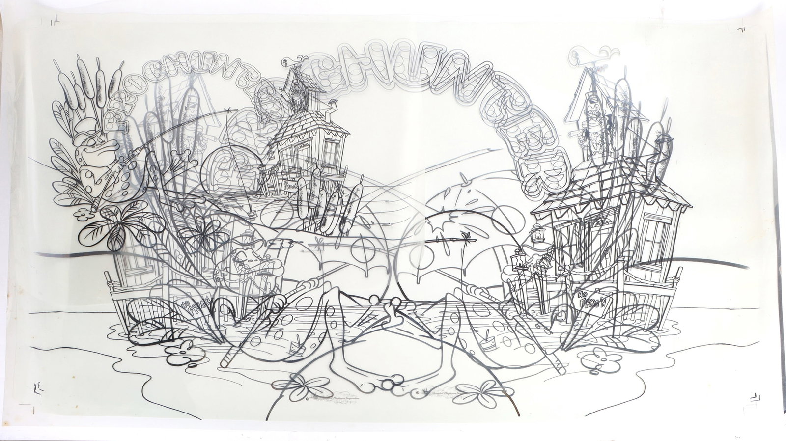 PRINCESS AND THE FROG "FROGHUNTER" VELLUM - (3) (1 of 8)