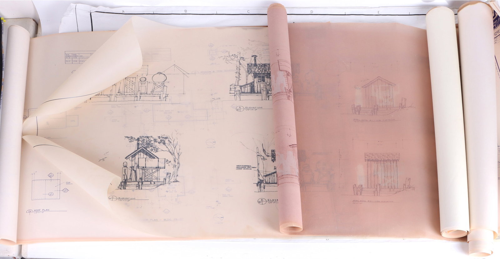 ORIGINAL JAWS BLUEPRINTS UNIVERSAL STUDIOS (13) (1 of 15)