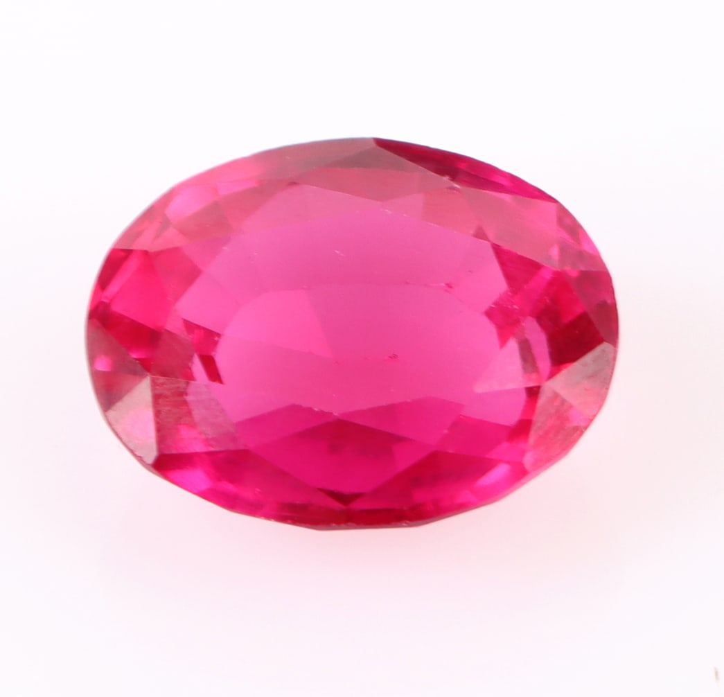 15.00CT OVAL-CUT PINK RUBY LOOSE GEMSTONE (1 of 3)