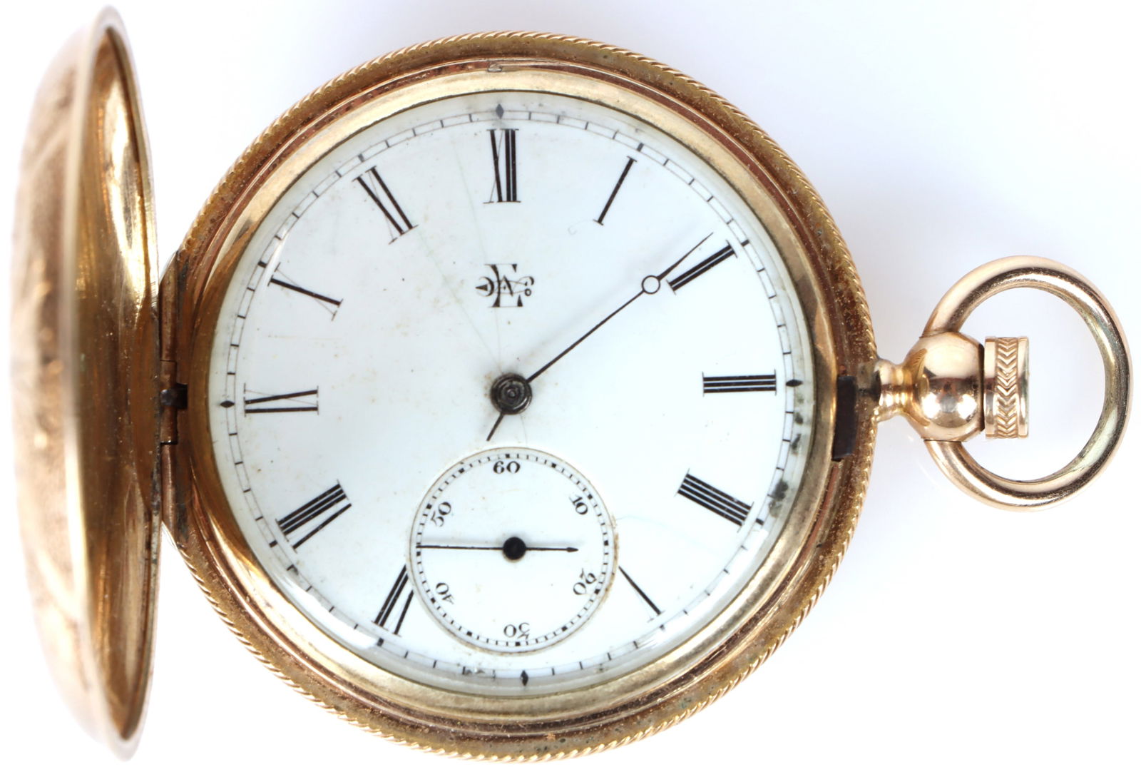 14K YELLOW GOLD ELGIN POCKETWATCH (1 of 5)