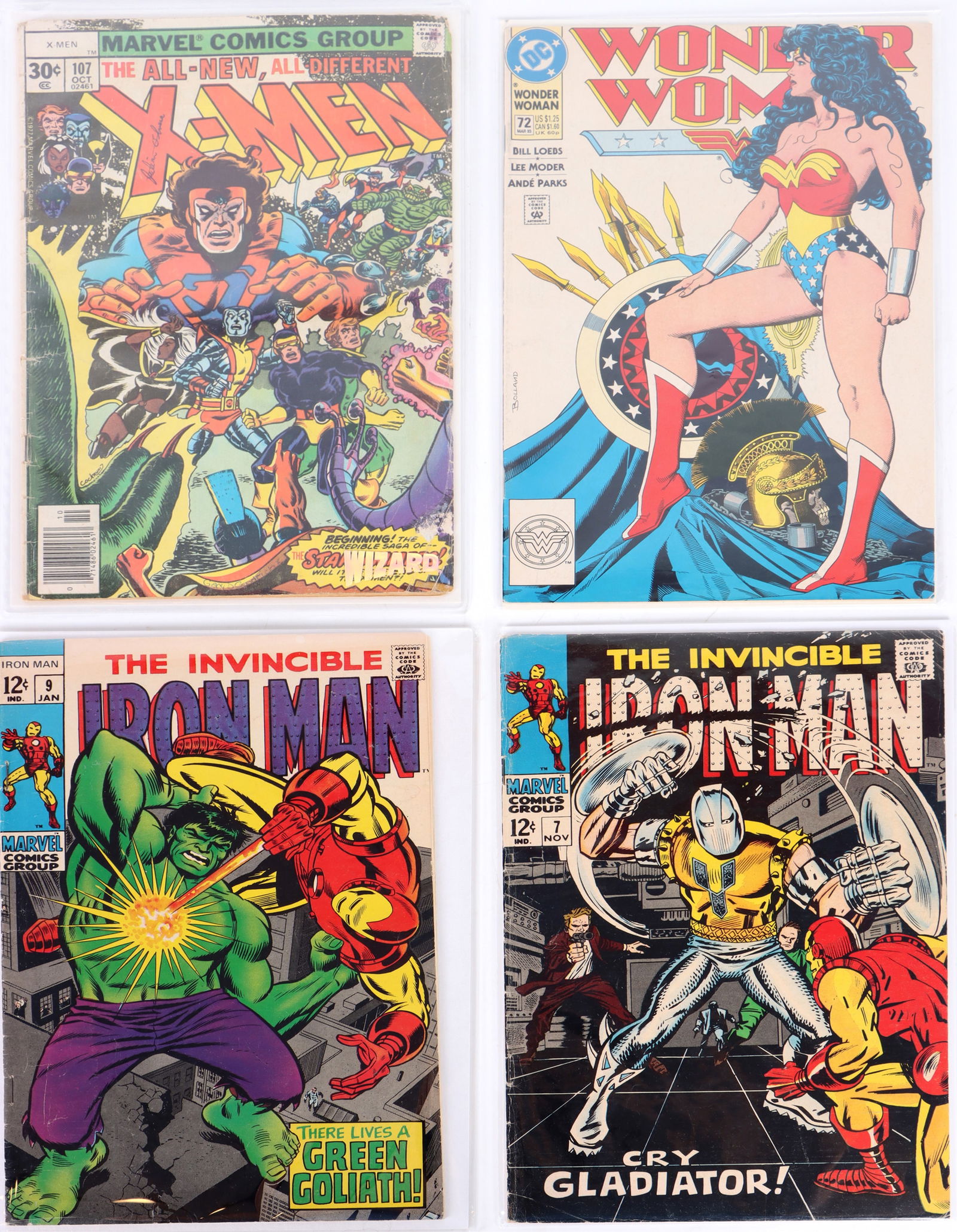 LEGENDARY DC & MARVEL COMIC BOOKS - LOT OF 4 (1 of 5)
