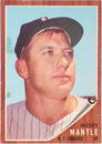 1962 TOPPS MICKEY MANTLE #200 BASEBALL CARD