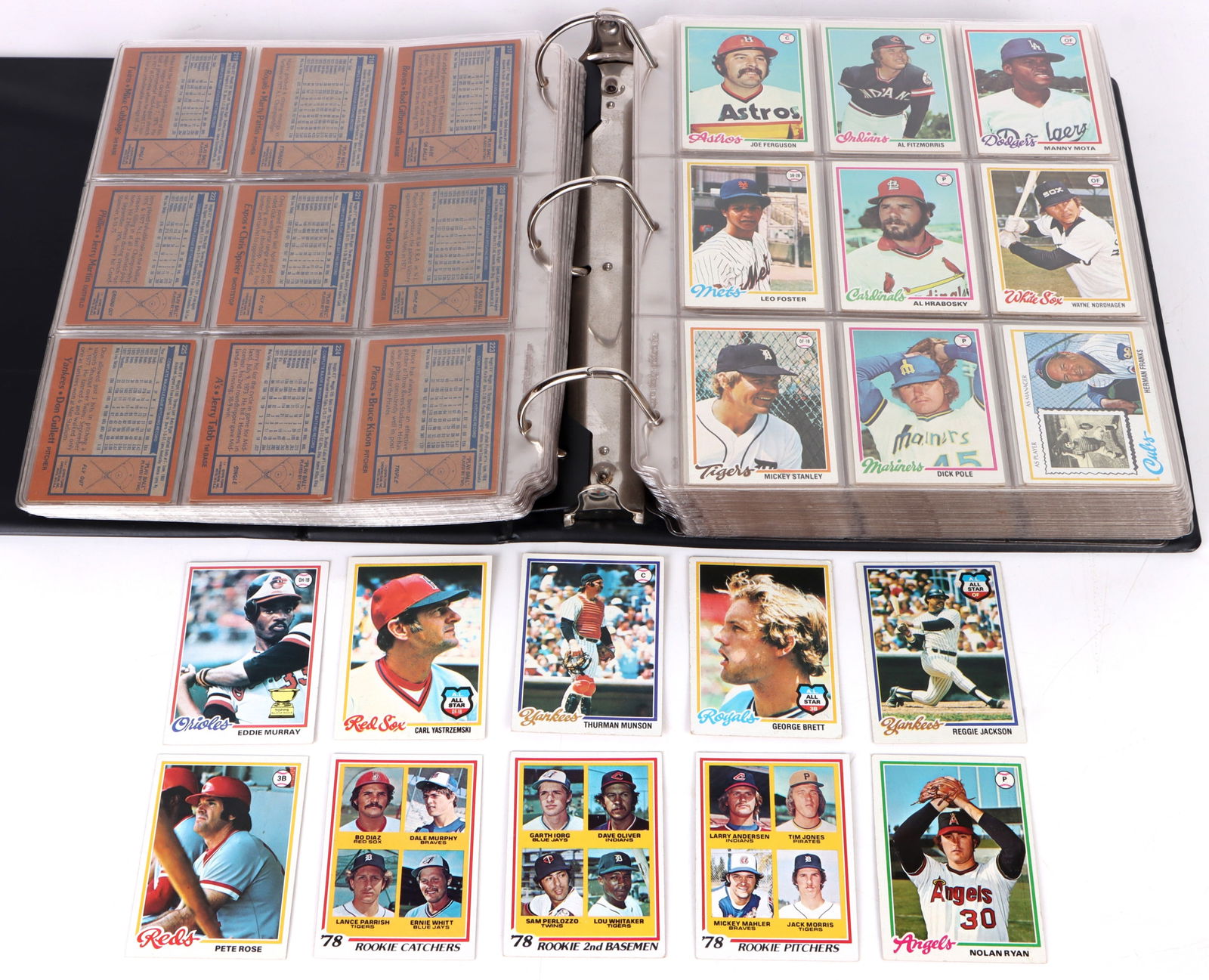 1978 TOPPS COMPLETE BASEBALL CARD SET (726/726) (1 of 4)