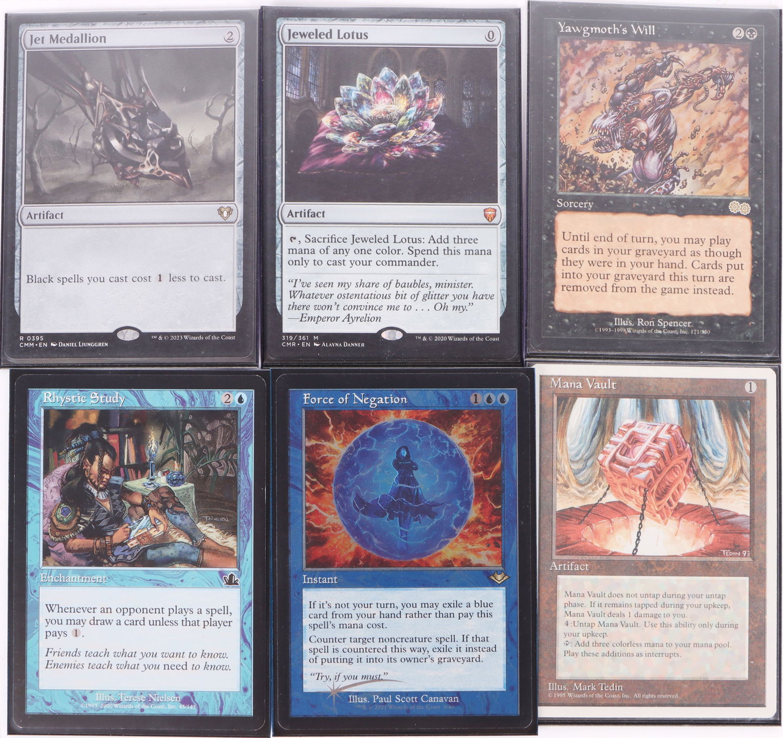 MAGIC THE GATHERING LOT WITH MYTHICS & RARES 6 CT (1 of 3)