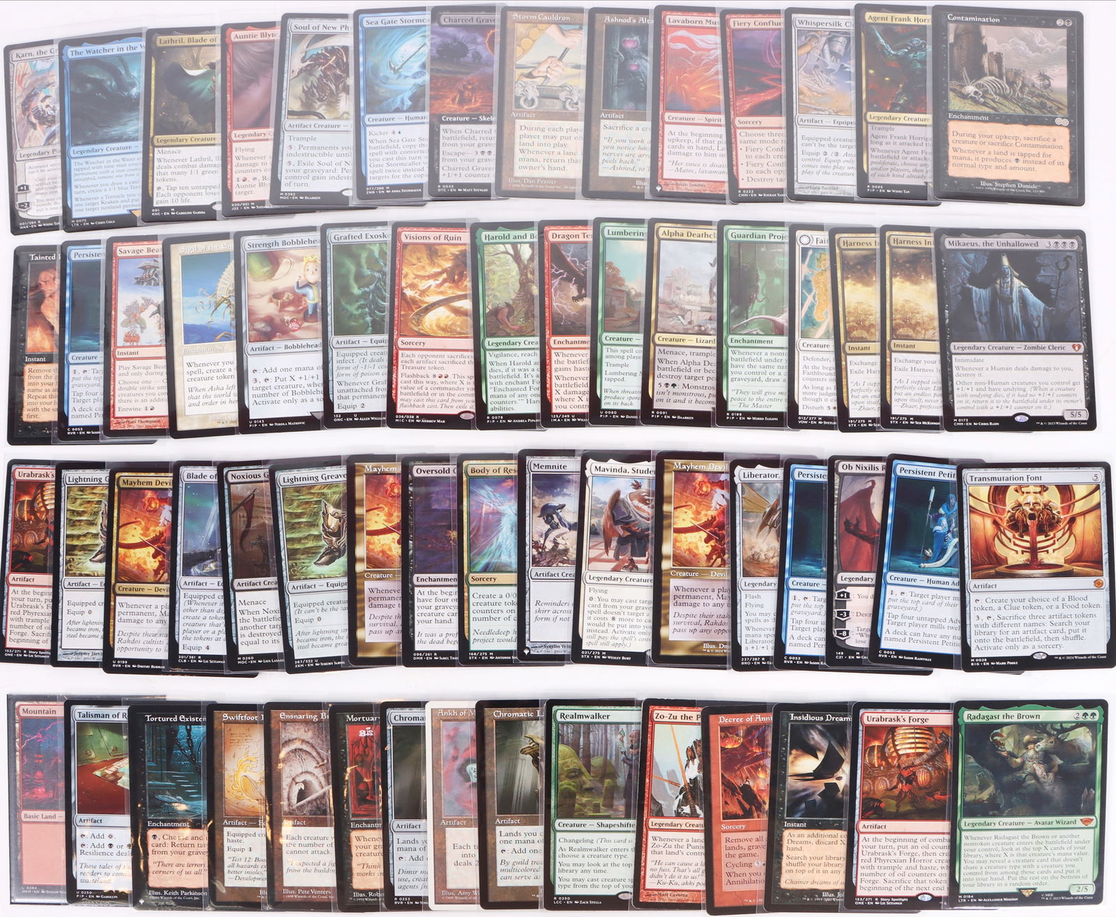 MAGIC THE GATHERING LARGE NON-FOIL LOT (1 of 6)