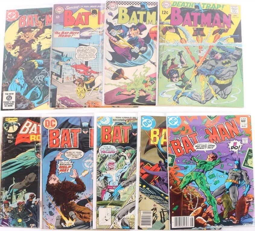 VINTAGE BATMAN COMICS COLLECTION - LOT OF (1 of 7)
