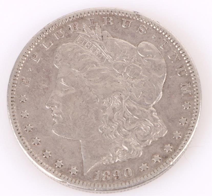 1890 CARSON CITY MORGAN SILVER DOLLAR (1 of 2)