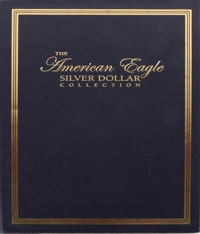 1986-2009 THE AMERICAN EAGLE SILVER DOLLARS - (24) (1 of 7)