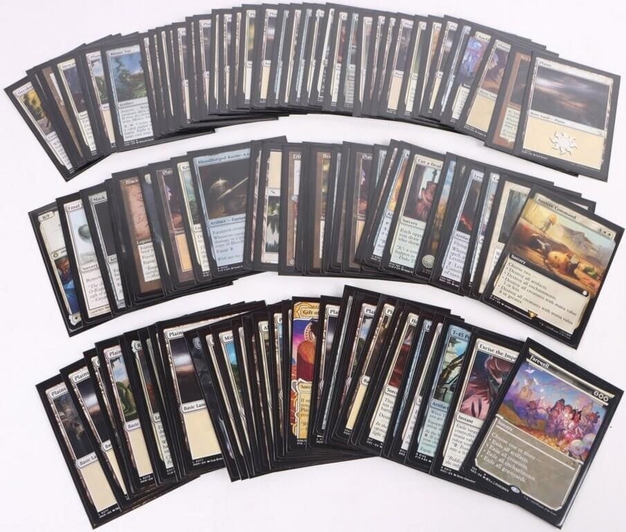 MAGIC THE GATHERING MONO WHITE COMMANDER DECK (1 of 8)