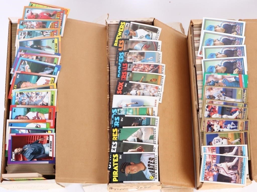 ASSORTED BASEBALL CARD SETS - (3) (1 of 2)