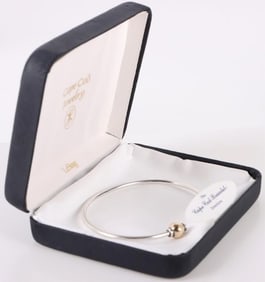 CAPE COD STERLING SILVER & 14K GOLD BRACELET