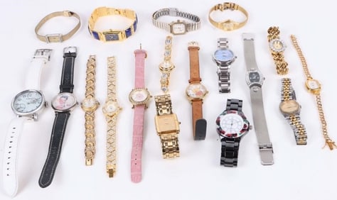 VINTAGE ASSORTED BEAUTIFUL WRISTWATCH SET - (18)