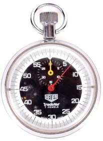 HEUER TRACKSTAR STOPWATCH SWISS MADE VINTAGE