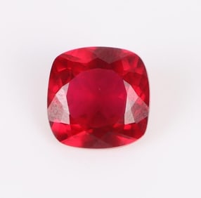 14.0CT LARGE CHUSHION-CUT RED RUBY W/ EGL CERT