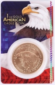 .9999 FINE GOLD 1 OZT 2024 AMERICAN EAGLE COIN