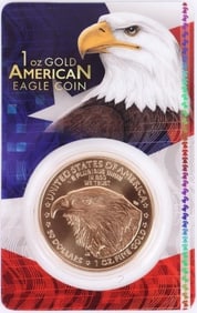 .9999 FINE GOLD 1 OZT 2024 AMERICAN EAGLE COIN