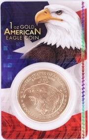 .9999 FINE GOLD 1 OZT 2024 AMERICAN EAGLE COIN
