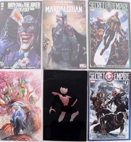 MODERN & VARIANT COVER COMIC BOOK COLLECTION (6)