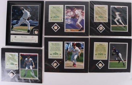 PIECE OF THE ACTION GAME-USED BASEBALL PHOTOS