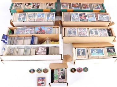 1980-90'S TOPPS BASEBALL CARD SETS & COLLECTIBLES