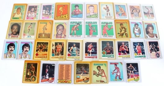 1968-71/1975, 1977-79 TOPPS BASKETBALL COLLECTION