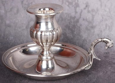 VINTAGE GREGGIO 800 SILVER CHAMBERTICK